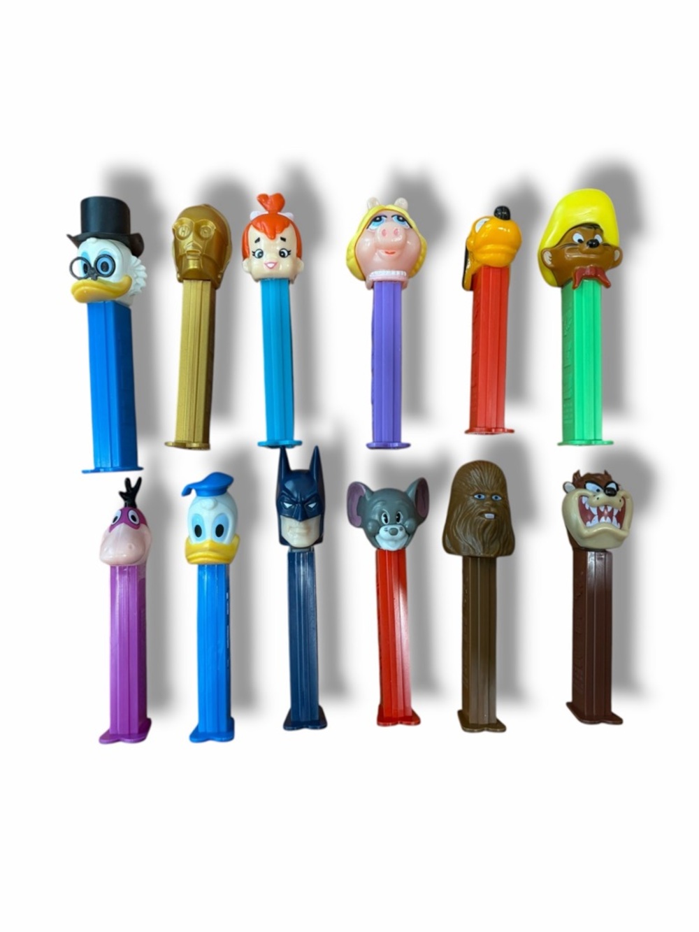 Lot of 12 Vintage PEZ Dispensers - Picture 2 of 5